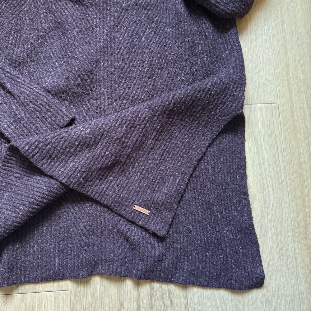 Sweaty Betty Deep Purple Knit Shakti Sweater - Picture 2 of 3